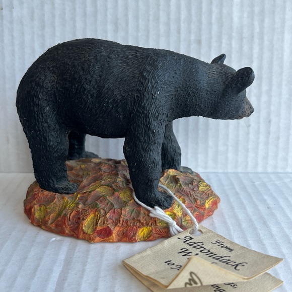 VTG Black Bear Porcelain sculpture - Picture 3 of 8
